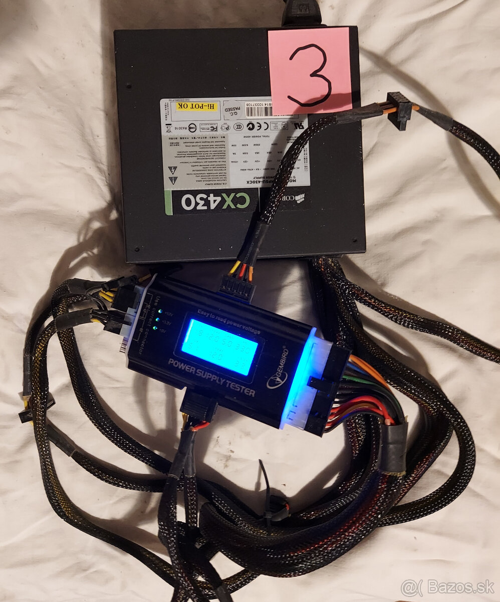 predám zdroje do PC pre grafiky - 8