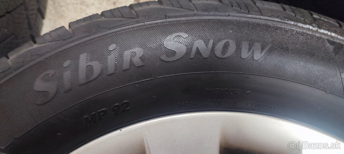 Zimná sada kolies 5x114.3 r15 - 8