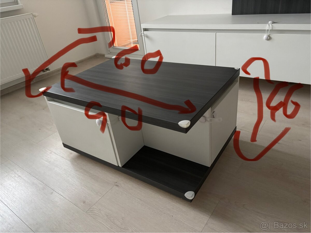 Obývacia zostava vyrobené stolárom - 8