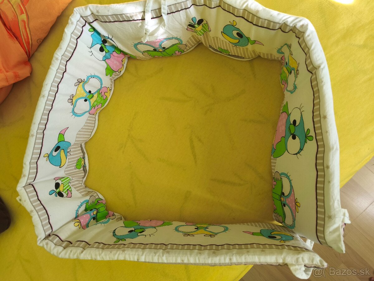 Detská postieľka AMAL + 2x vreckár a mantinel - 8