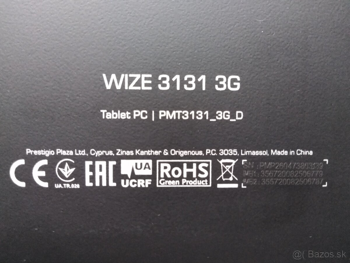 Tablet Prestigio WIZE 3131 3G display 10.1"+púzdro zadarmo - 8