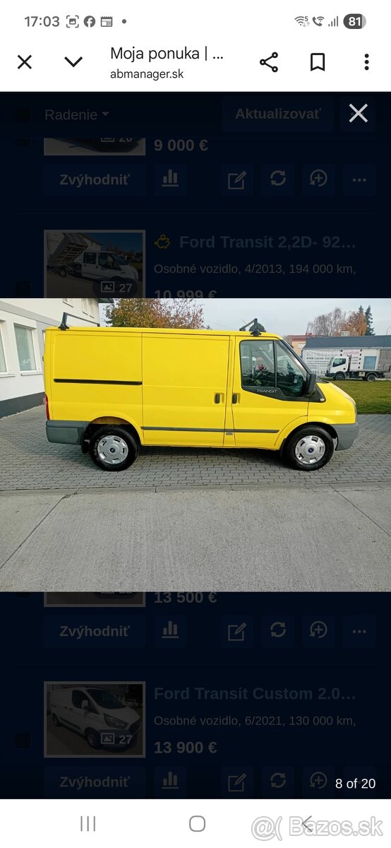 Ford Transit 2,4D 103KW 4X4 - 8