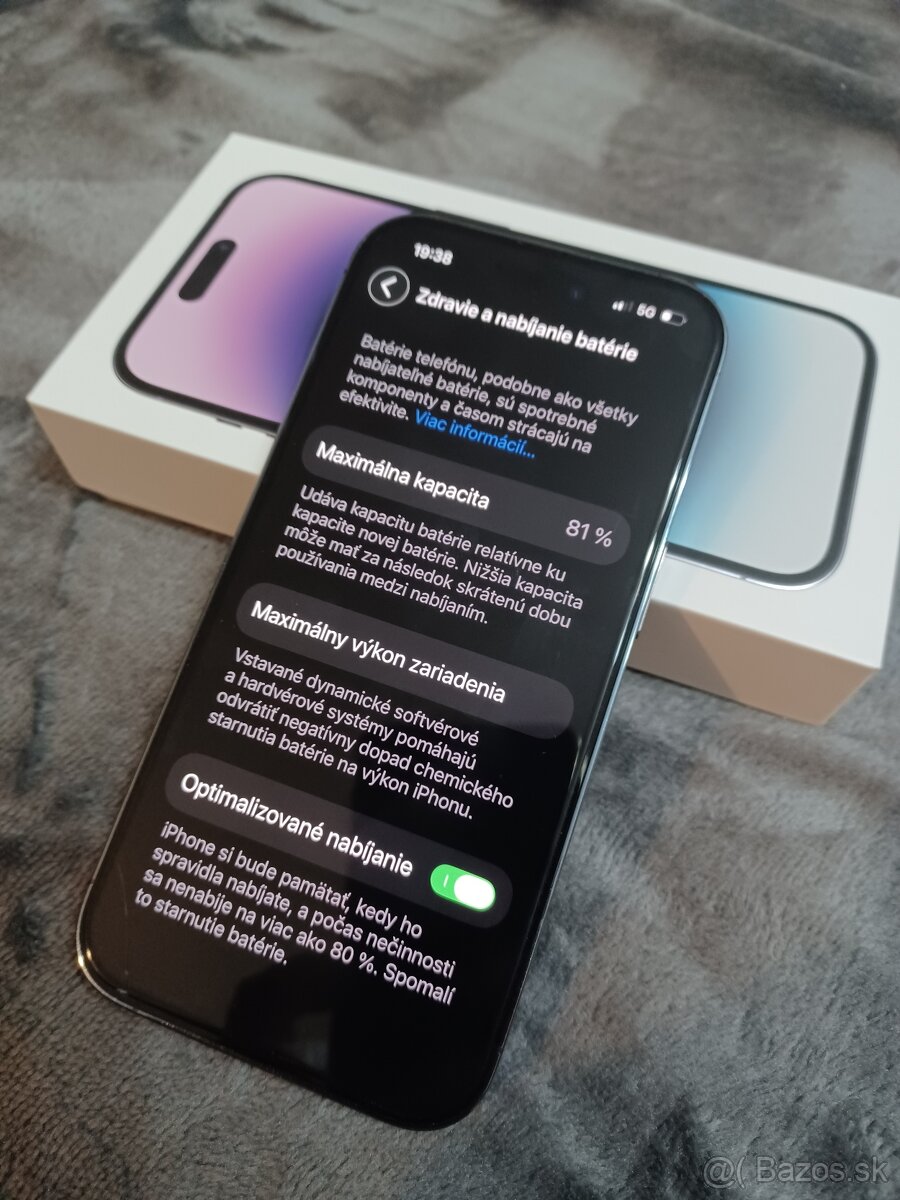 Predám Iphone 14 Pro 128 GB - 8