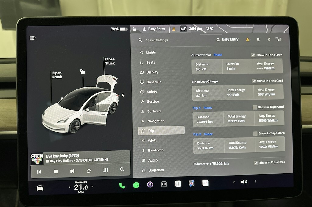 Tesla Model 3 refresh, EAP, Long Range, záruka, +DPH - 8