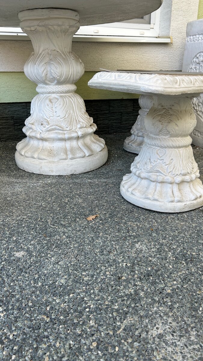 Kamenné barokové sedenie - 8