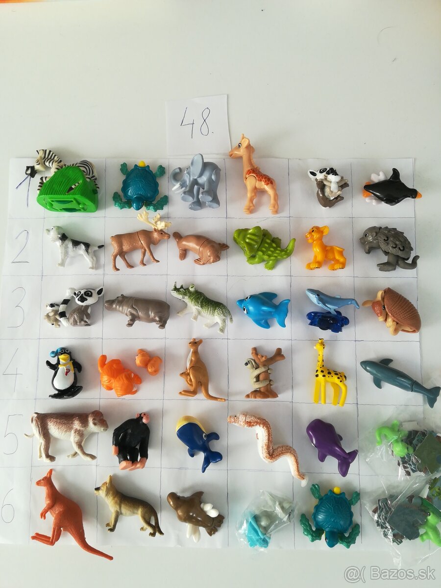 Kinder figúrky č. 7 - 8