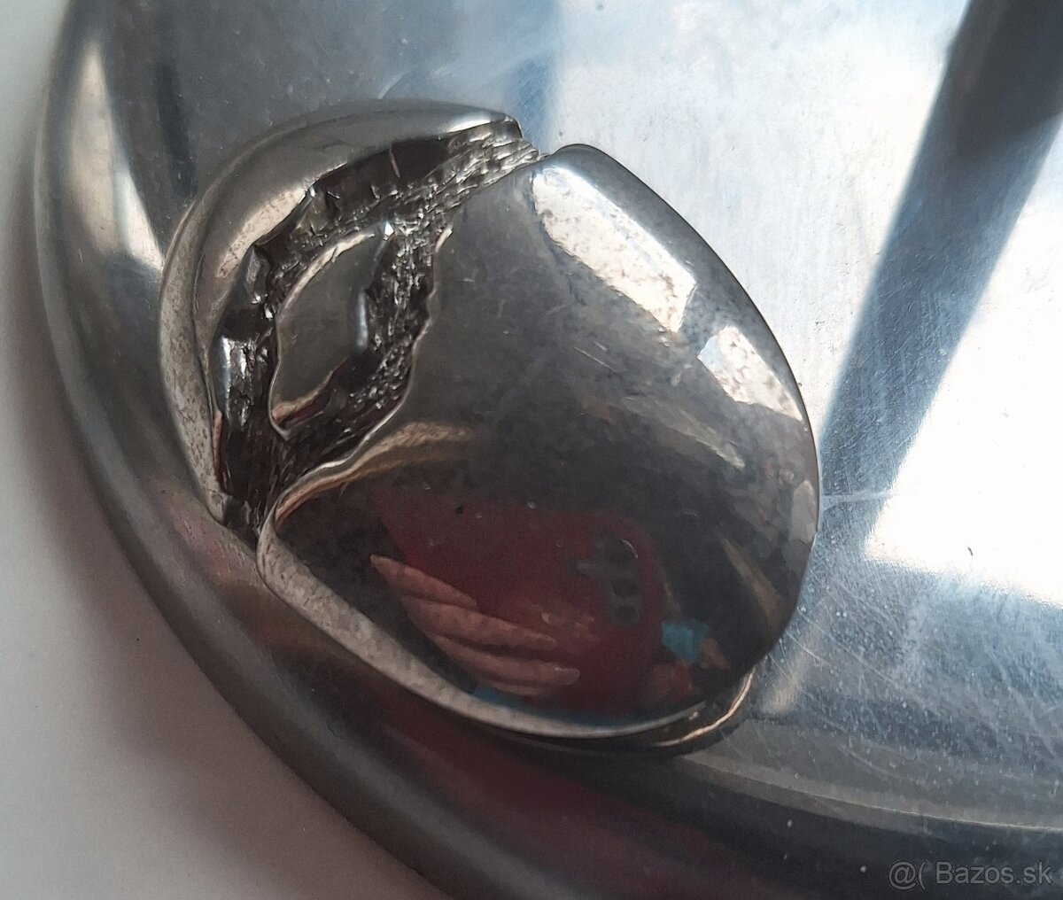 Podnos Berndorf a starožitné brošne - 8