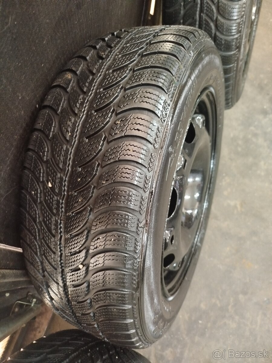5x100 185/60 R14 zimné 4 .9mm cena 40€ za 4ks - 8