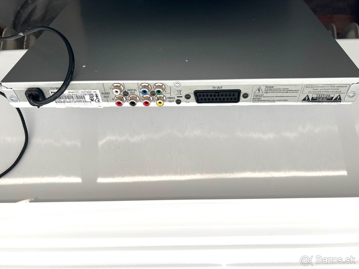 DVD VIDEO PREHRÁVAČ Philips DVP3005 - 8