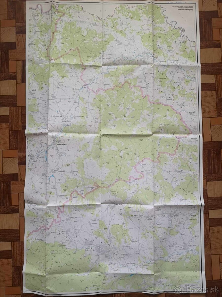 3 Mapy okres Poprad 1969-1984-1989 - 8