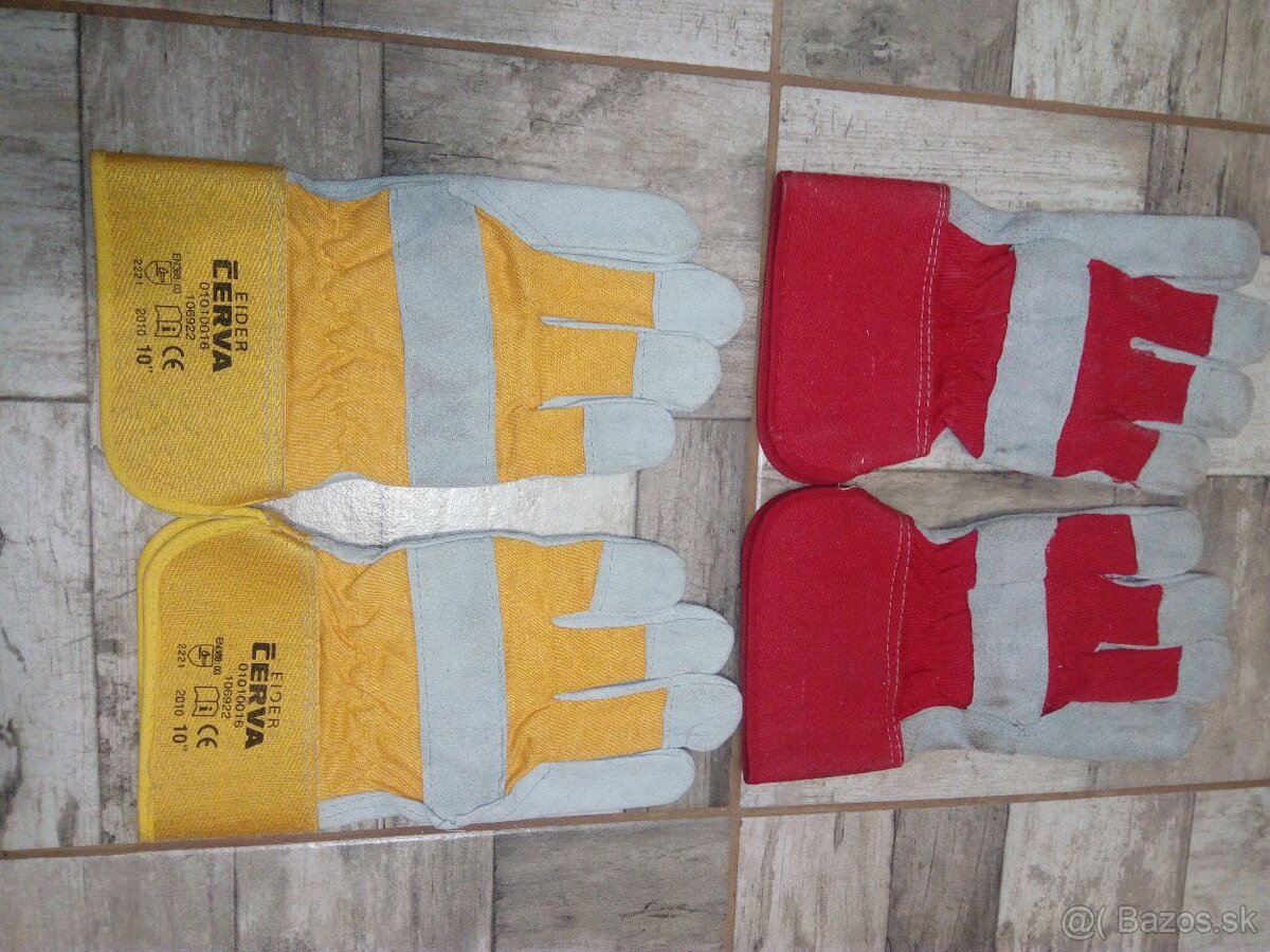 Pracovne rukavice zimne - zateplene. - 8