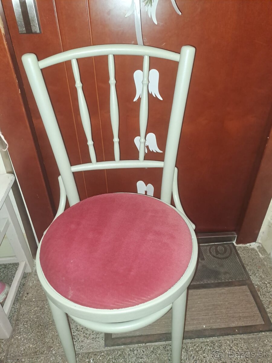 Stolička prerobená TATRA nábytok - 8