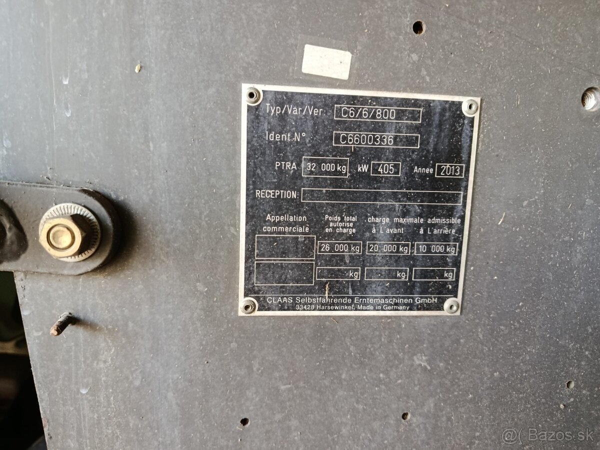 Predám kombajn CLAAS LEXION 770 - 8