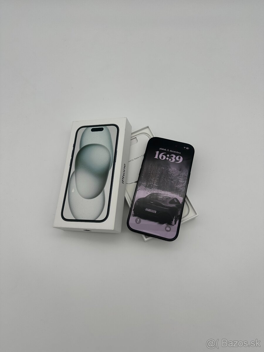 iPhone 15 256GB Black + ZÁRUKA - 8