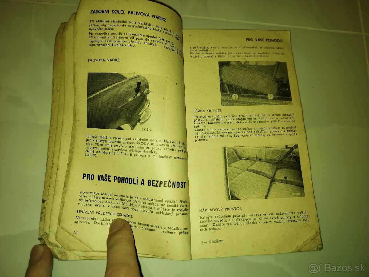 Škoda 1000 MB návod - 8