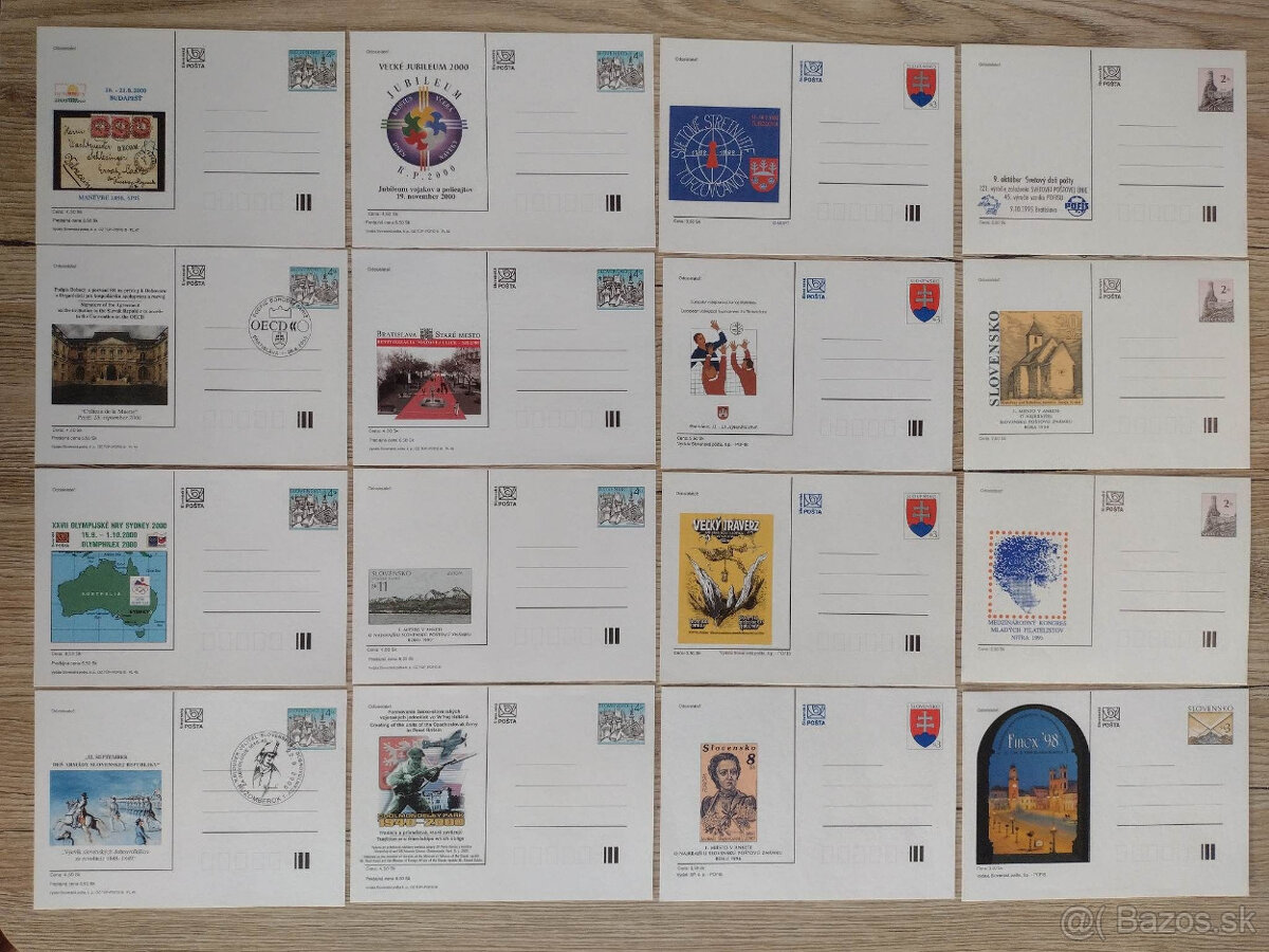 Predám ČS aršíky, korešpondenčné lístky a nálepné listy - 8