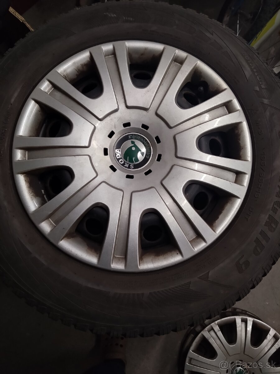 195/65 R15 zimná sada - 8