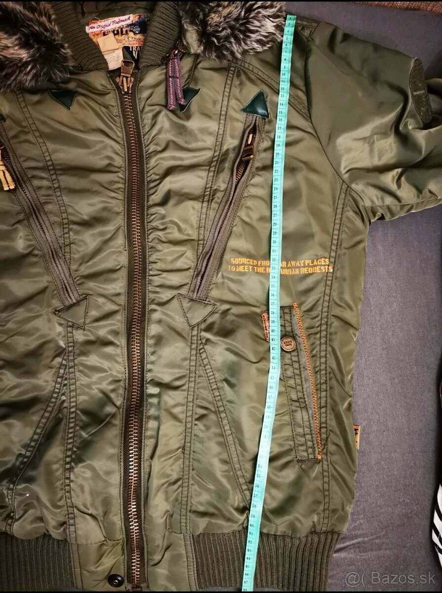 Zimný pánsky bomber Khujo - 8