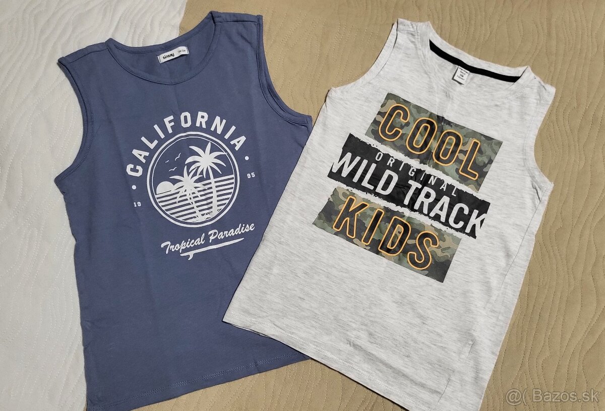 Chlapčenské tielka velk. 128, 134/140 - 8