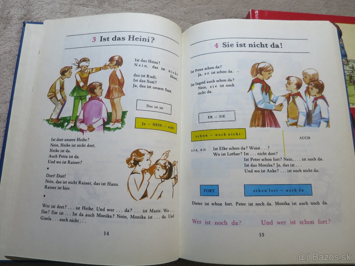 2x nemčina - ZŠ učebnice (1976-1977), Oľga Slivková - 8