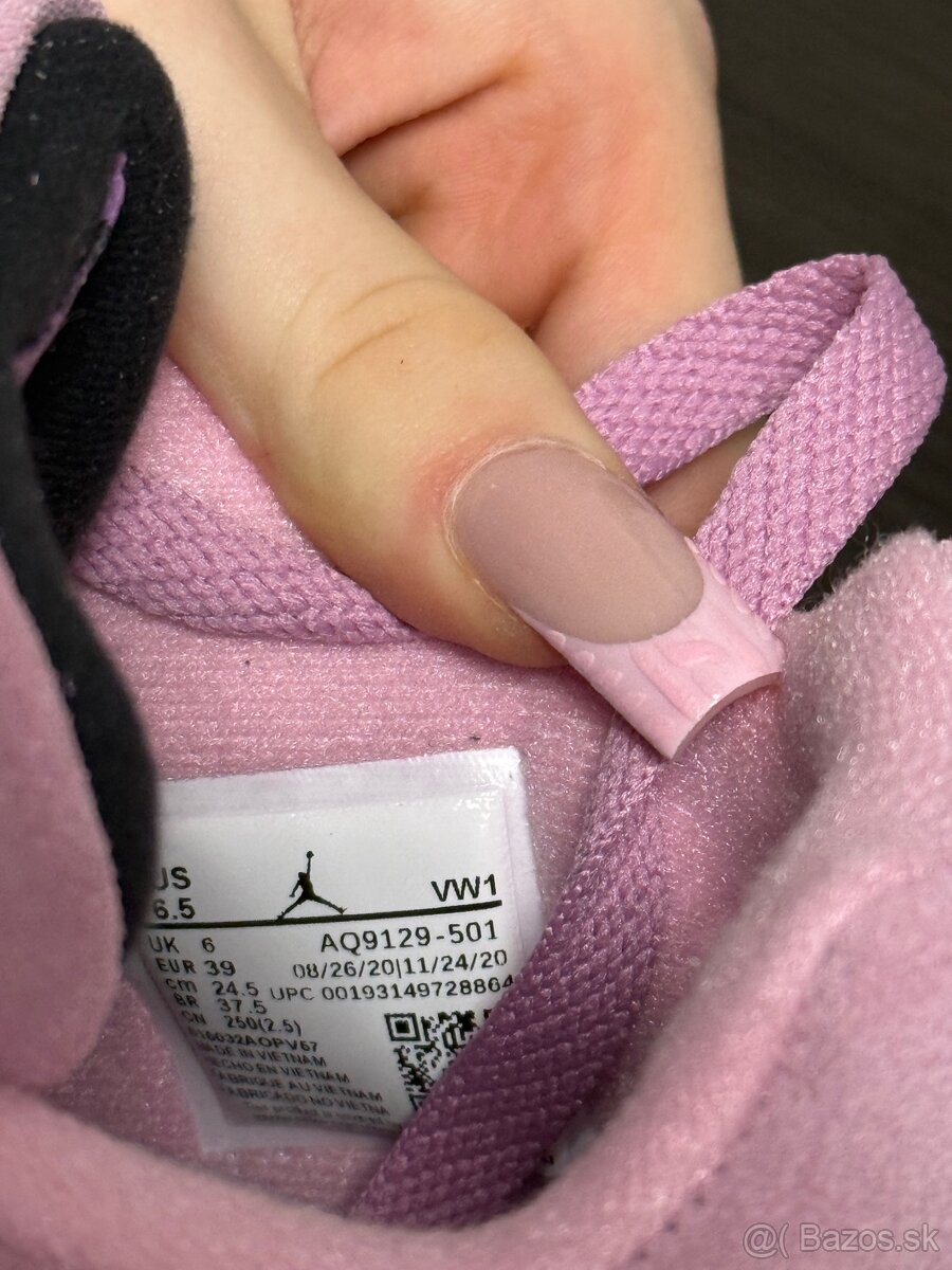 Jordan 4 ruzove tenisky Oreo Pink - 8