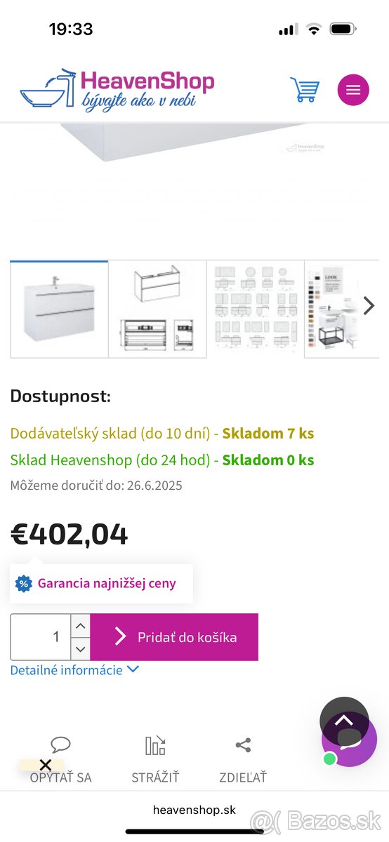 Skrinka umývadlová - 8