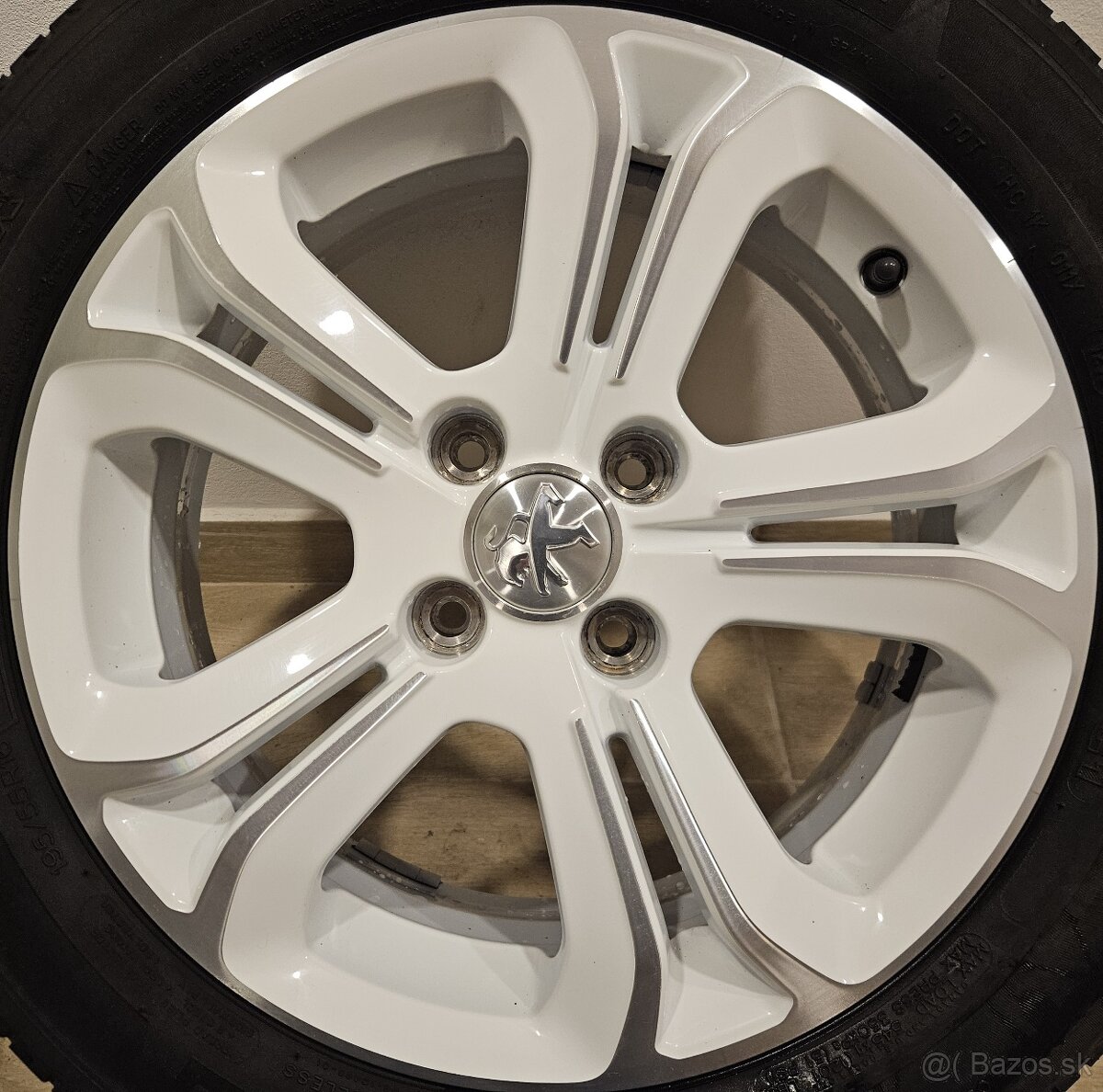 Originálne hliníkové disky PEUGEOT - 4x108 R16 - 8