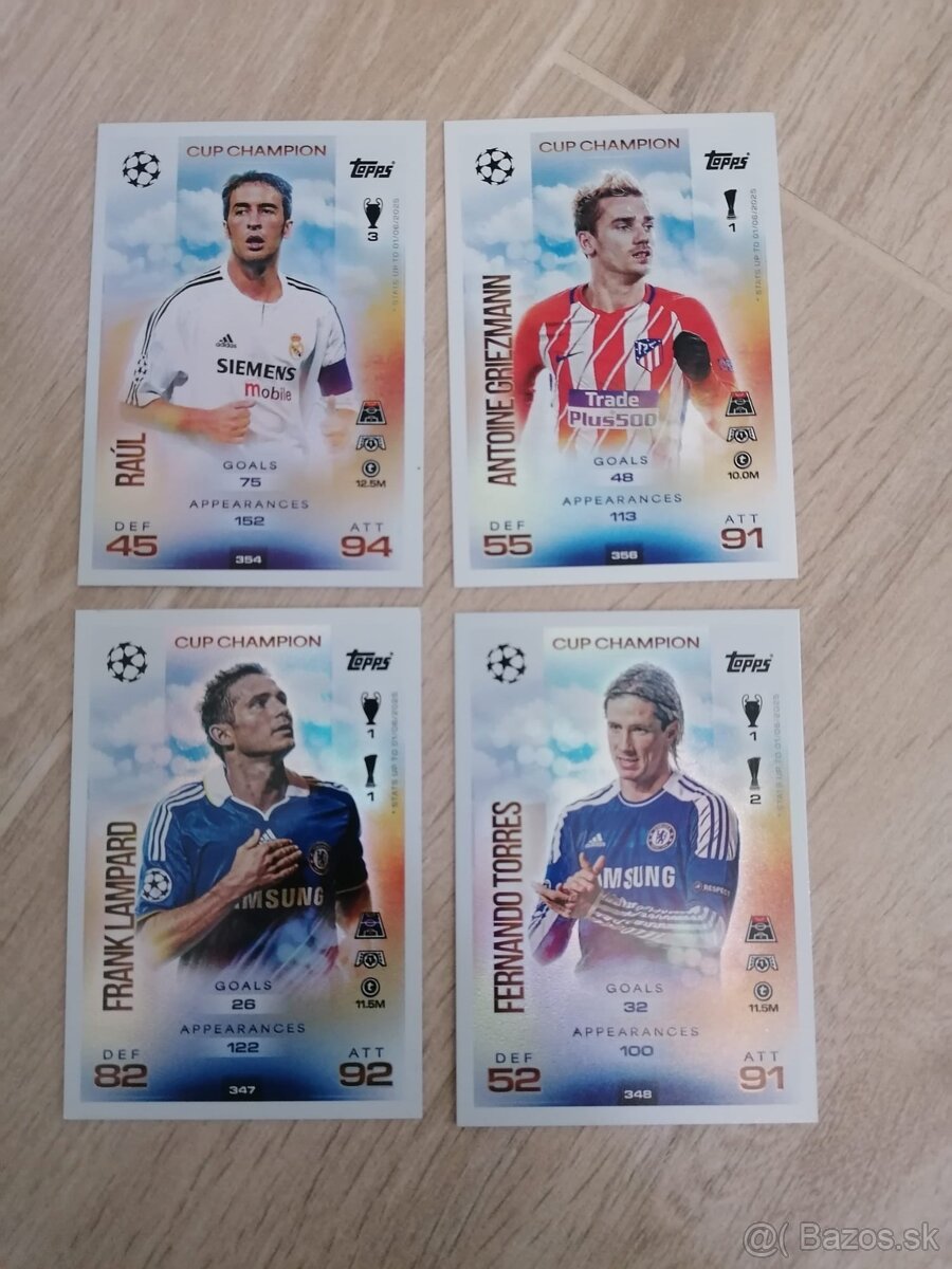 Futbalové kartičky Topps match attax - 8