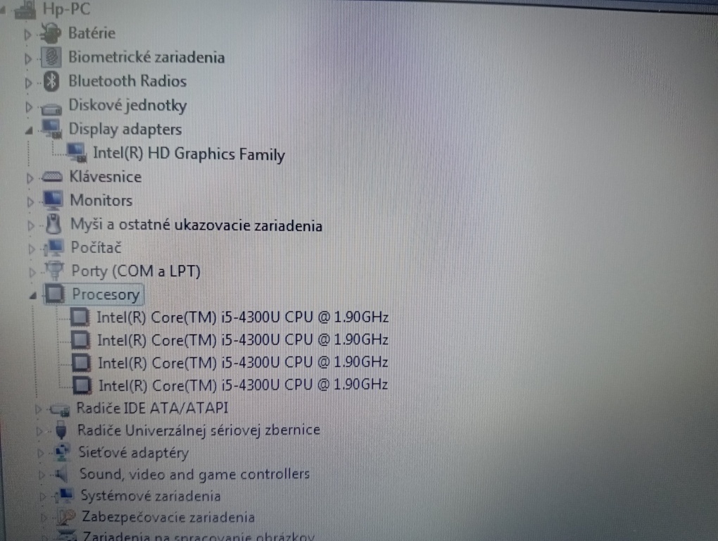 predám 12" HP elitebook 820 g1 / Intel core i5 / 8gb ram - 8