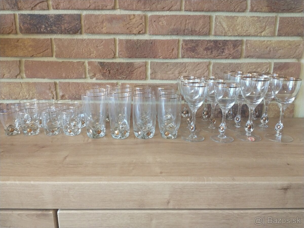 poháre zlatý jano,zlatá zuzana, karafa, džbán, nádoba na ľad - 8