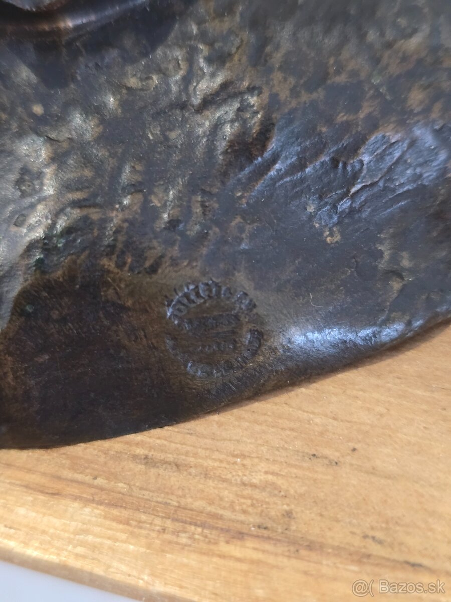 Starožitna bronzová socha 53cm - 8