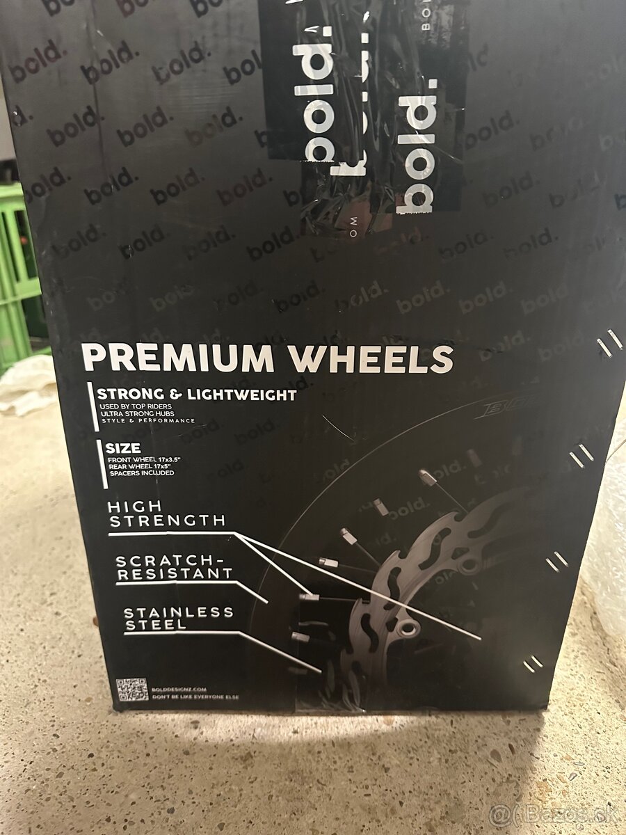 Supermoto kolesa Bold blue V2 - 8