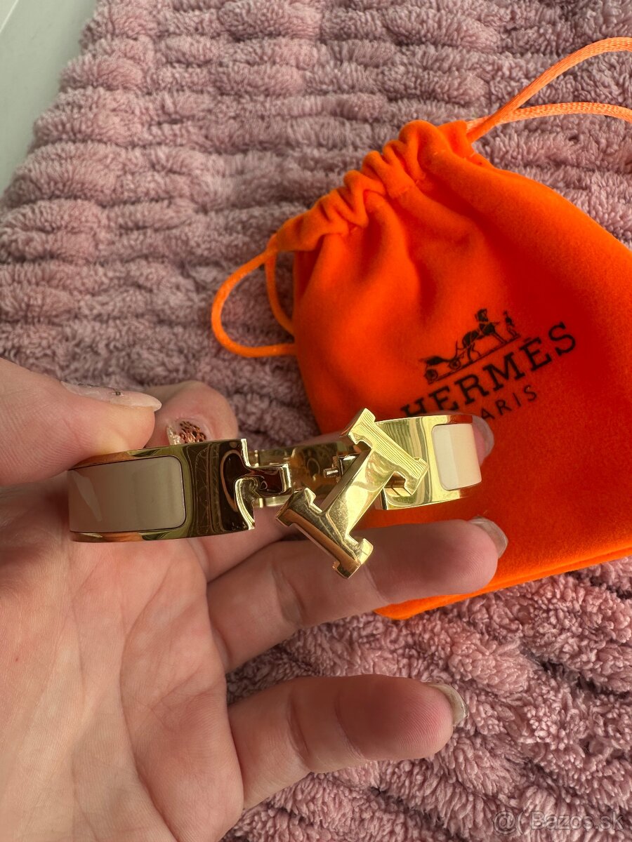 Nový nenoseny naramok na ruku Hermes H click - 8