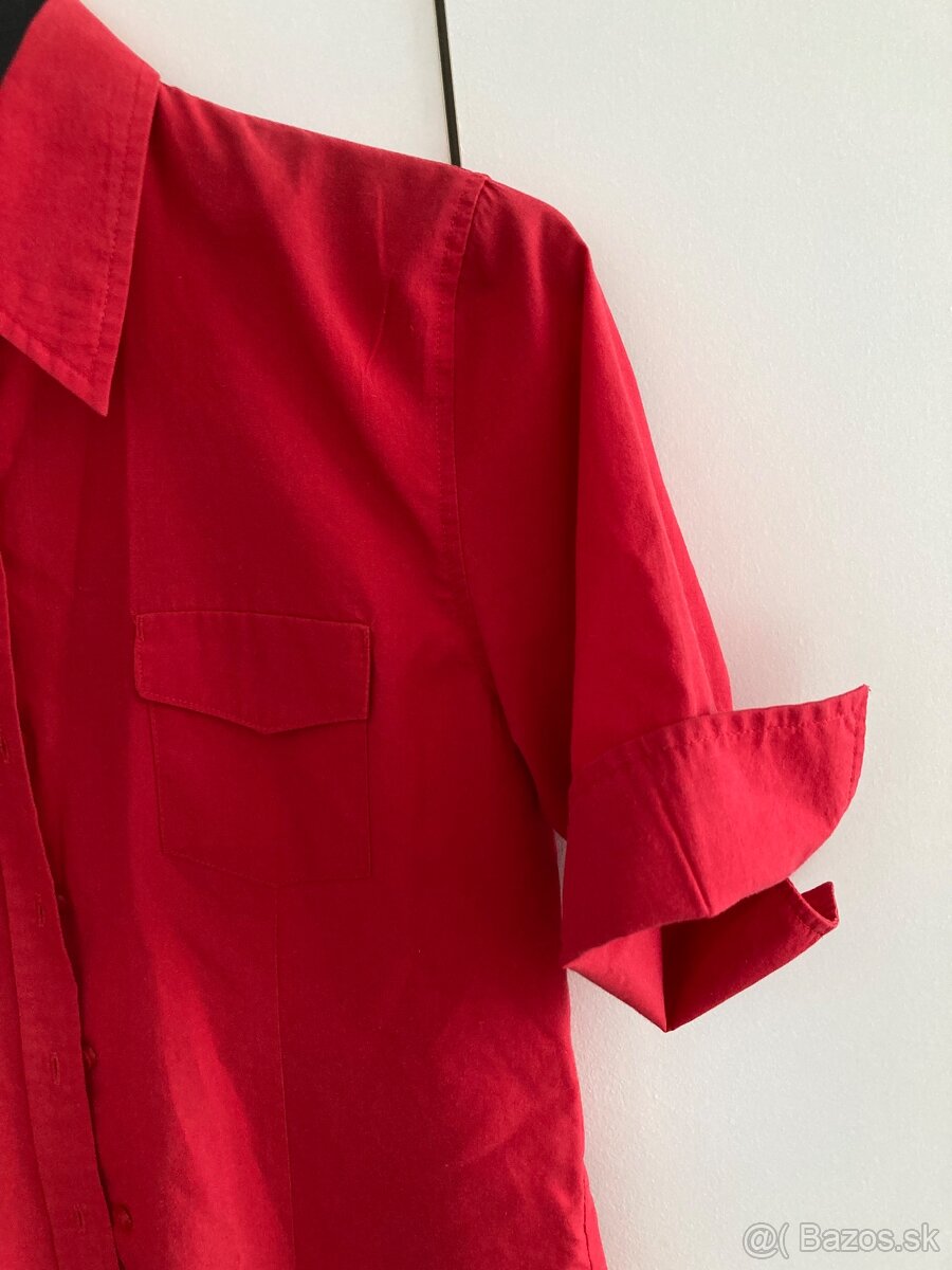 Elegantna cervena bluzka 36 - 8