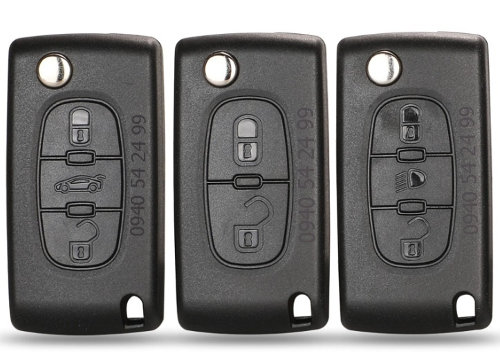 Peugeot & Citroen obal kľúča - 8