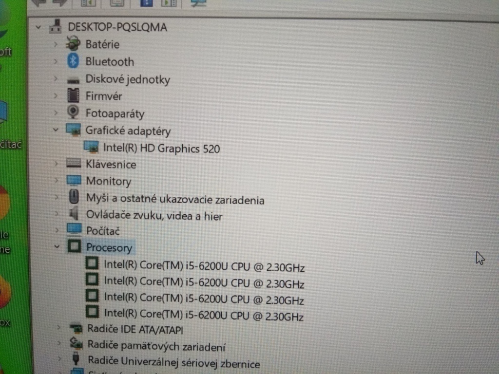 predám 12" HP elitebook 820 g3/ Intel core i5 /ssd /8gb ram - 8