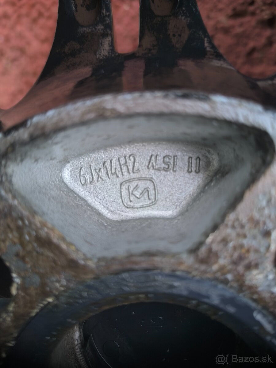 Predám hliníkové disky R 14 - 8