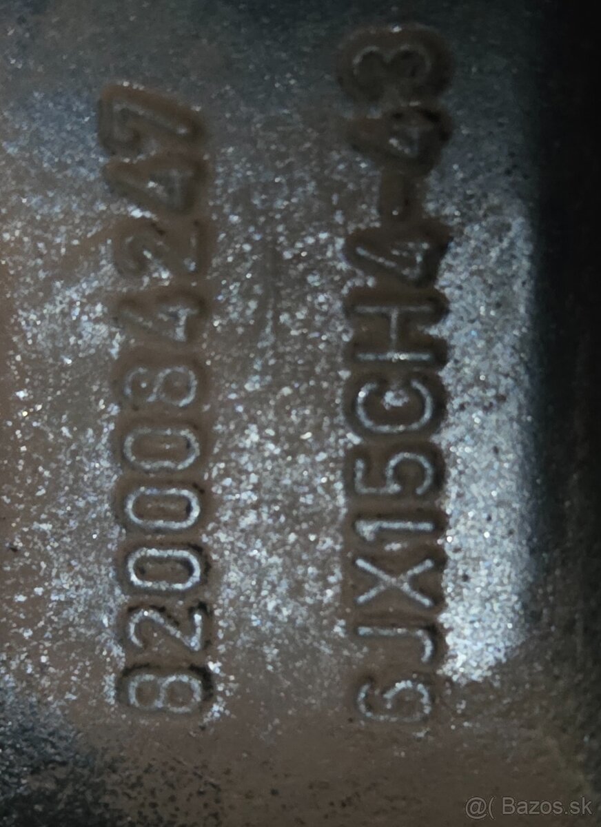 Elektrony 4x100 r15 renault original - 8