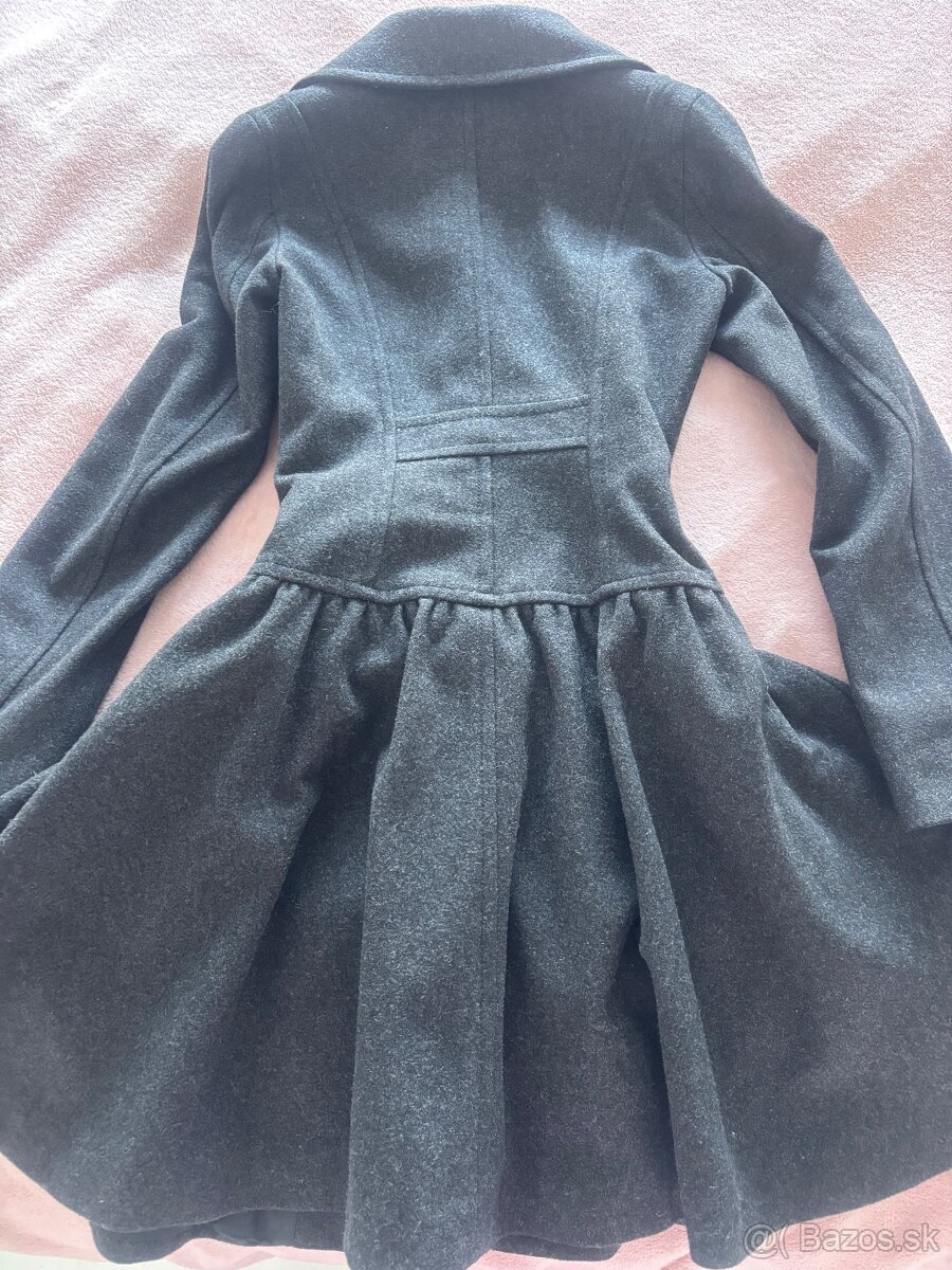 Dámsky vlnený kabát, veľ, 36 - 8