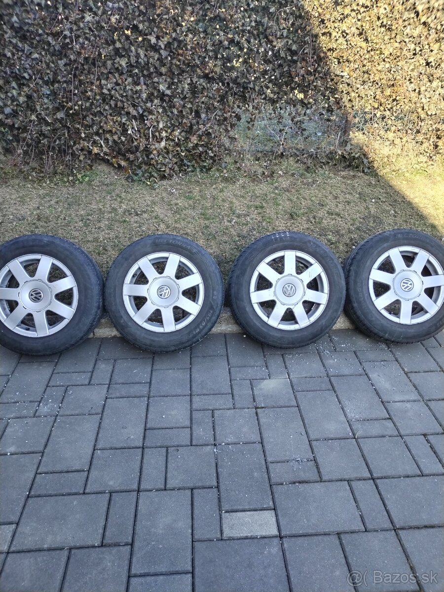 Hliníkové disky +pneumatiky - 8