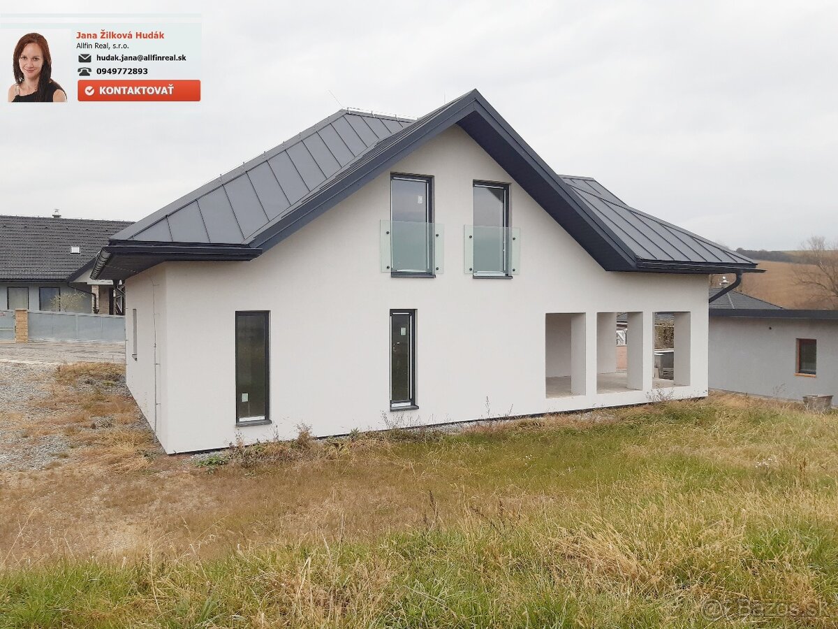 Nový RD s výnimočnou dispozíciou len 8 minút od Prešova. - 8