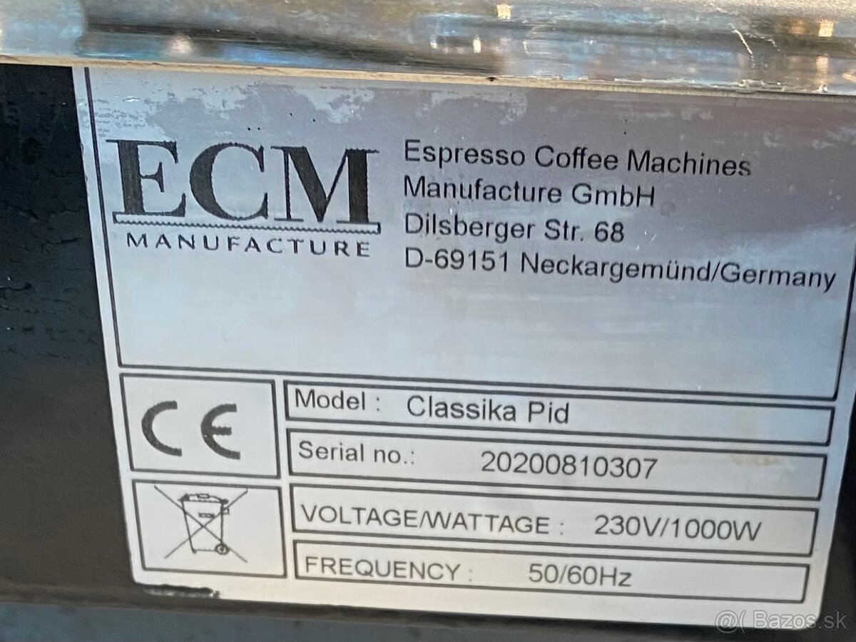 Coffee machine ECM a dva mlynčeky Eureka Mignon - 8