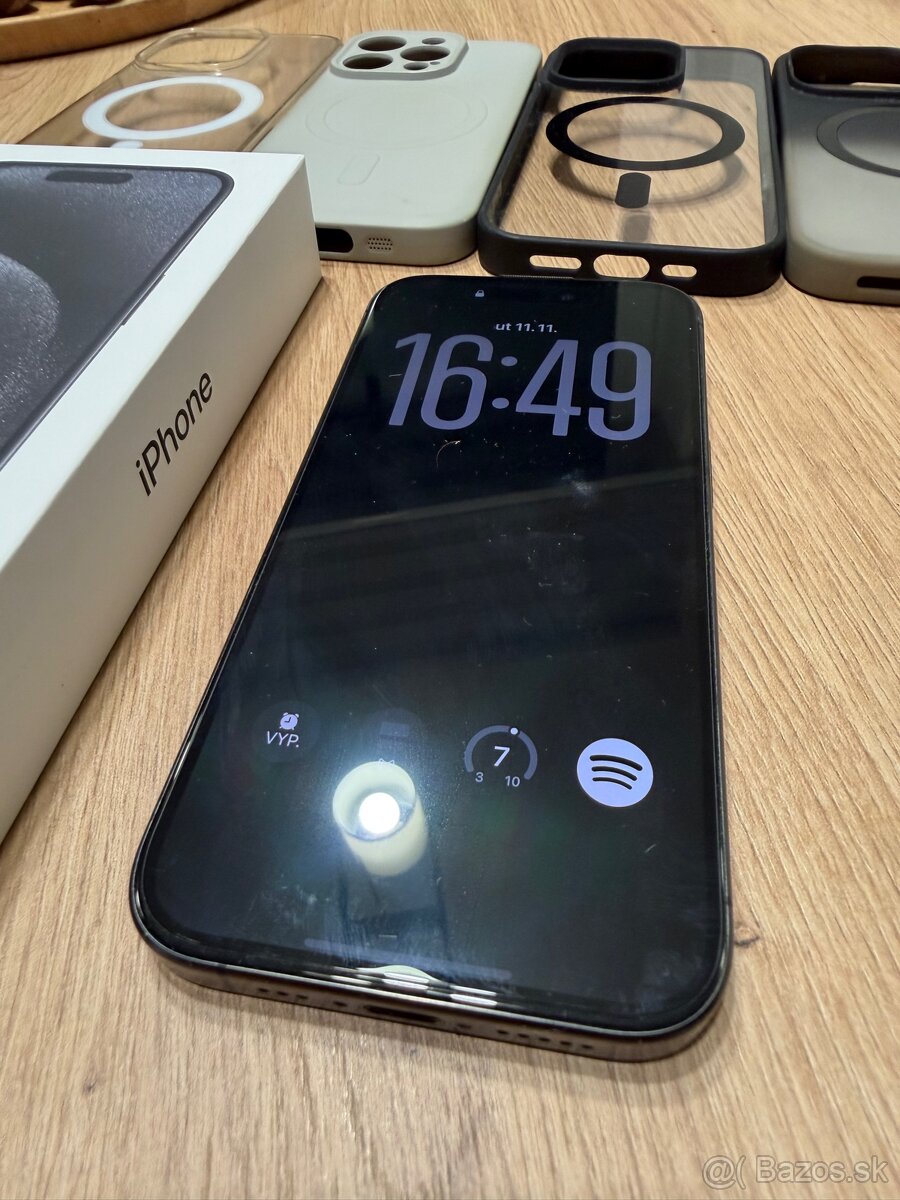 Apple Iphone 15 pro 256 GB Black Titanium - 8