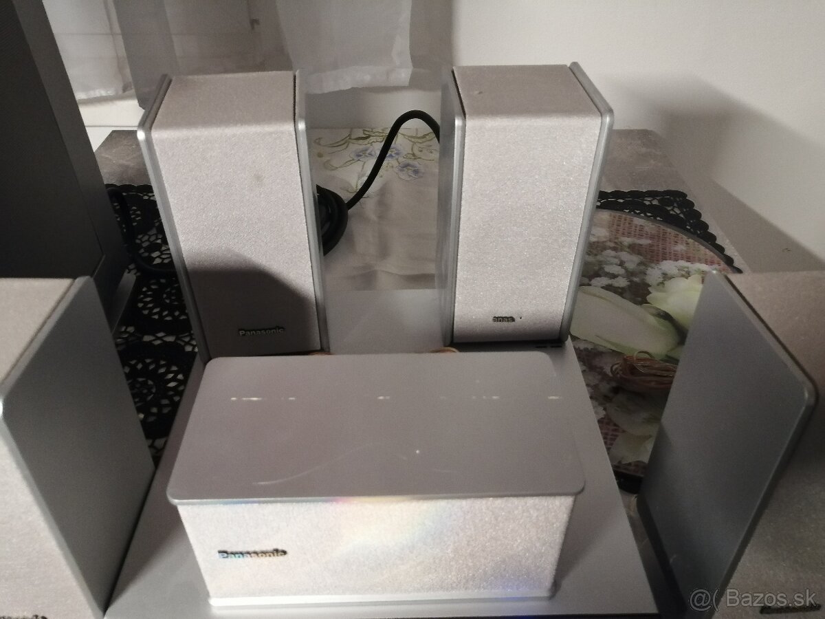 PANASONIC domáce kino 5,1 - 8