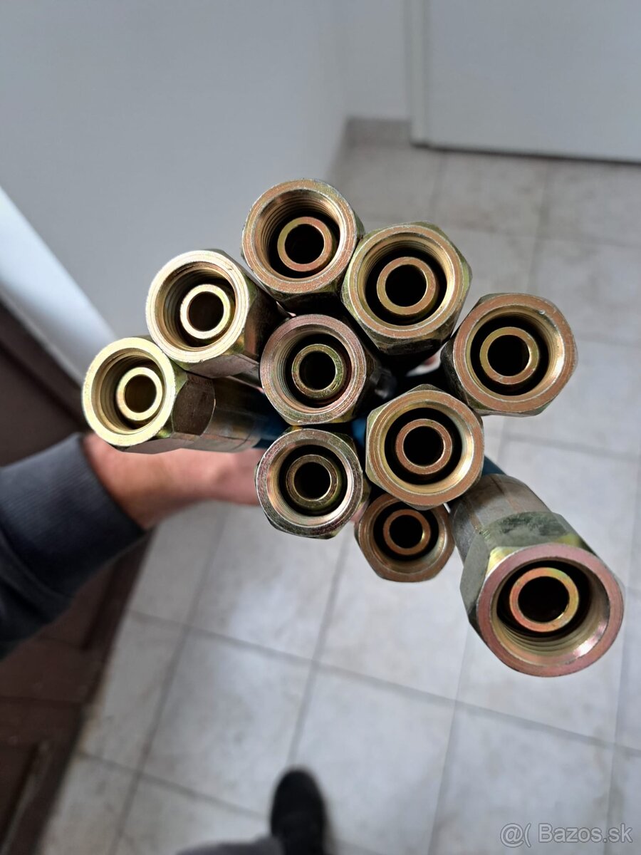 Predám hydraulické hadice - 8