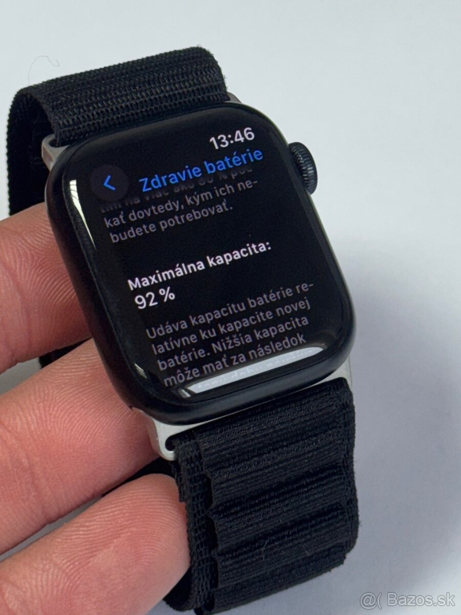 Apple Watch 9 41mm MIDNIGHT stav nových - 8