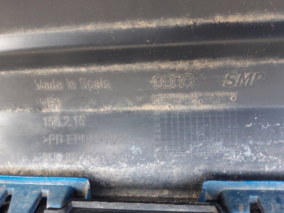 Predám zadný nárazník Audi Q3 + Difuzor 2016+ - 8