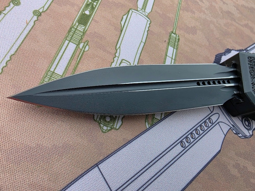 Microtech Scarab II Gen III D/E Black Standard Tactical - 8