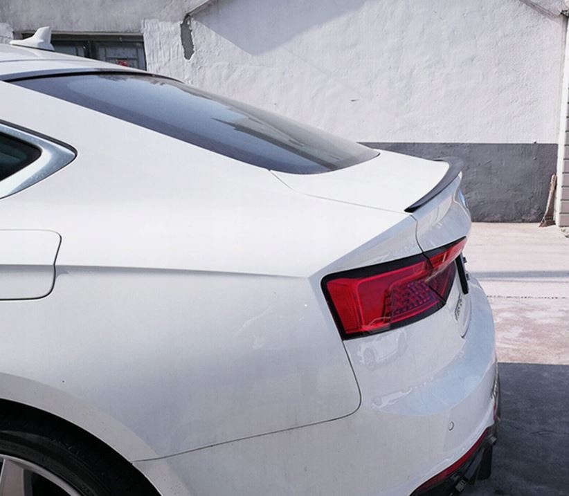 AUDI A5 S5 RS5 SPOJLER NA KUFOR CIERNE - 8