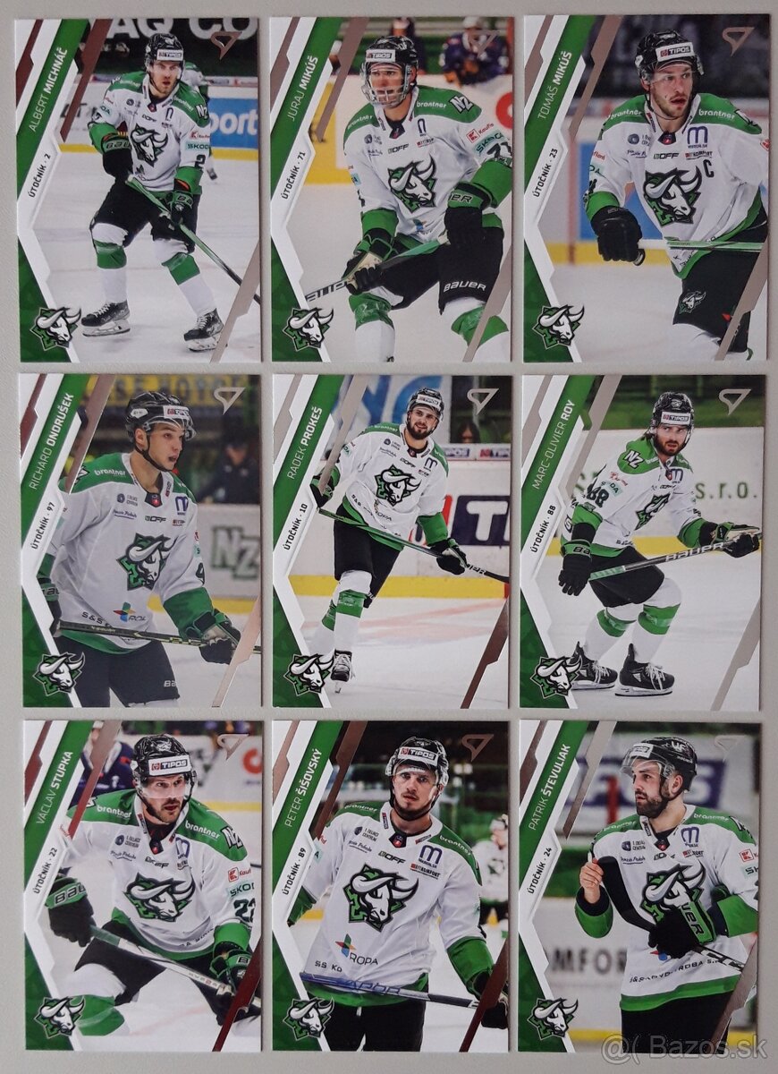 Hokejové kartičky TIPOS EXTRALIGA 2024/2025 - HC NOVÉ ZÁMKY - 8